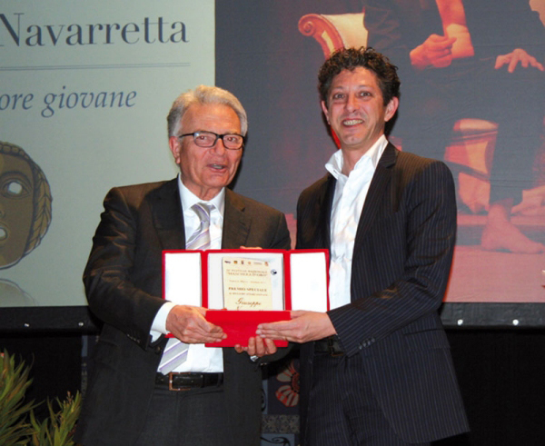 Premio Miglior Attore giovane al 26 Festival Nazionale di Teatro Amatoriale Maschera d'Oro di Vicenza